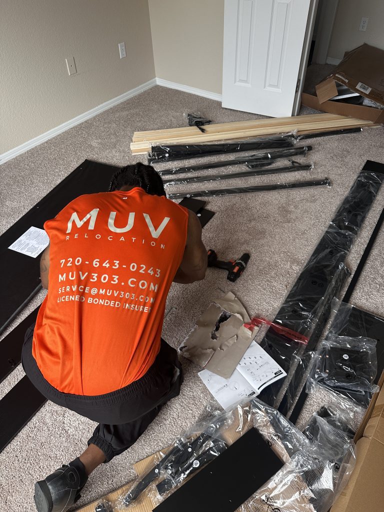 MUV Relocation LLC - Professional Furniture Disassembly in Denver Metro and surrounding areas. 4.9/5 star rating, A+ Rating on BBB
